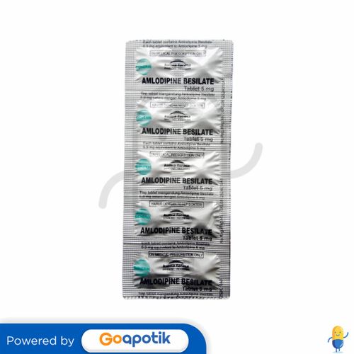 AMLODIPINE BESILATE KIMIA FARMA 5 MG TABLET