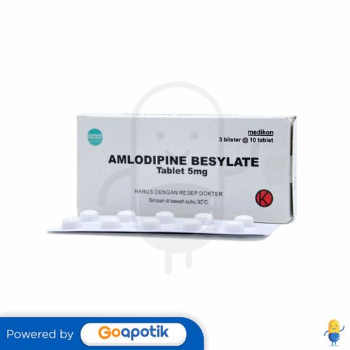 Obat amlodipine besilate 5 mg