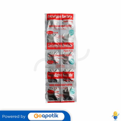 AMLODIPINE BESILATE SAMCO 10 MG KAPLET