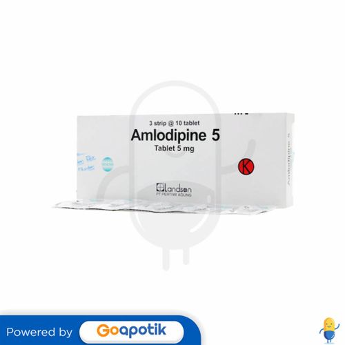 AMLODIPINE LANDSON 5 MG BOX 30 TABLET