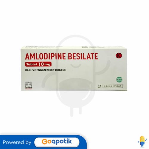 AMLODIPINE PROMED 10 MG BOX 30 TABLET