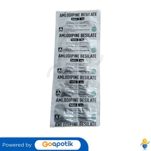 AMLODIPINE PROMED 5 MG STRIP 10 TABLET