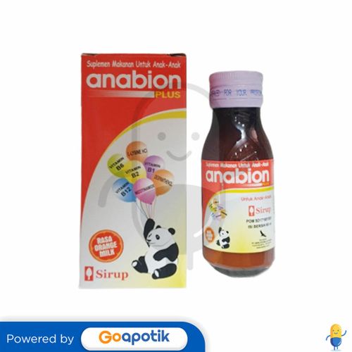 ANABION PLUS SYRUP ISI 60 ML BOTOL