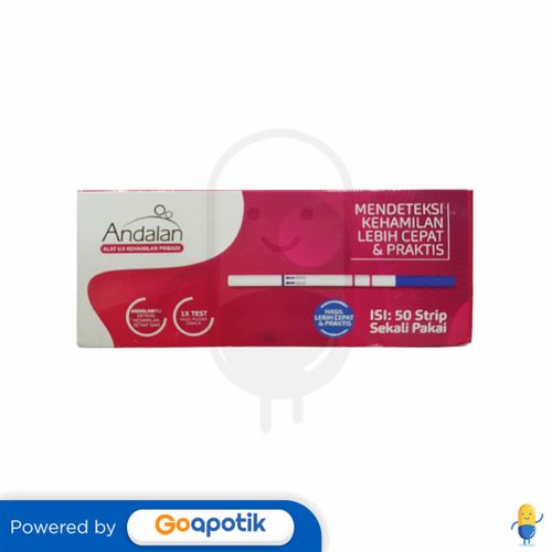 ANDALAN PREGNANCY TEST PACK BOX 50 PCS