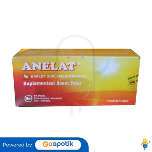 Anelat Box 100 Tablet Kegunaan Efek Samping Dosis Dan Aturan Pakai