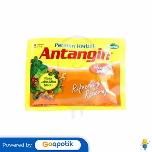 ANTANGIN HERBAL MADU MINT SACHET 5 BUTIR