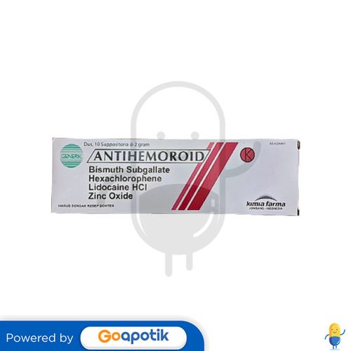 ANTIHEMOROID BOX 10 SUPPOSITORIA