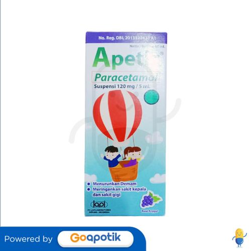 APETIC 120 MG/5 ML RASA ANGGUR SUSPENSI 60 ML