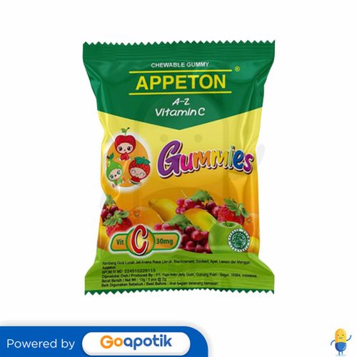 APPETON CHEWABLE GUMMY SACHET 5 PCS