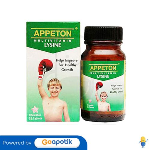 APPETON LYSINE BOX 25 TABLET