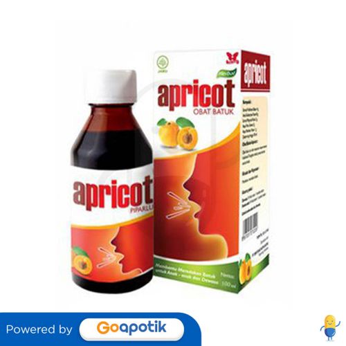 APRICOT SYRUP ISI 100 ML BOTOL