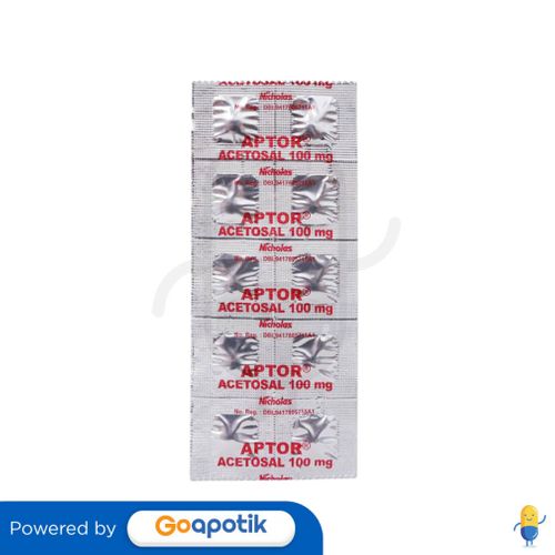 APTOR 100 MG STRIP 10 TABLET