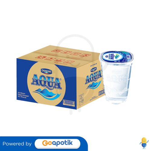 AQUA AIR MINERAL 240 ML GELAS