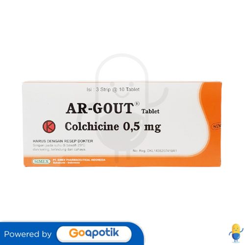 AR-GOUT BOX ISI 30 TABLET