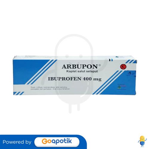 ARBUPON 400 MG BOX 100 KAPLET