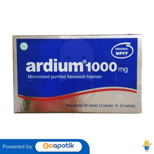 ARDIUM 1000 MG BOX 30 TABLET