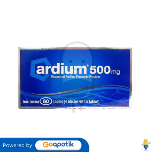 ARDIUM 500 MG BOX 60 TABLET