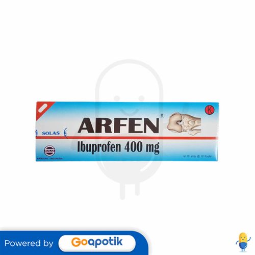 ARFEN 400 MG BOX 100 KAPLET