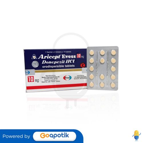 ARICEPT EVESS 10 MG BOX 28 TABLET