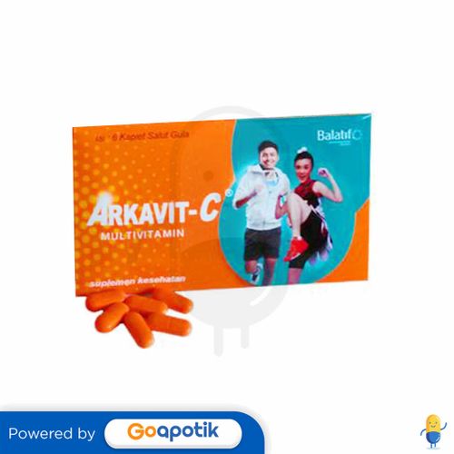 ARKAVIT-C STRIP ISI 6 KAPLET