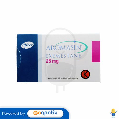 AROMASIN 25 MG BOX 30 TABLET