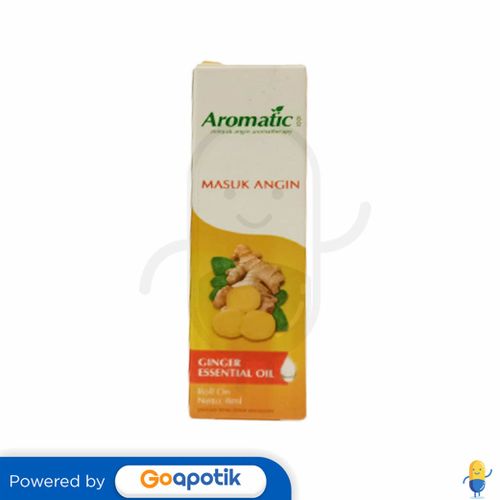 AROMATIC 1001 OIL MASUK ANGIN GINGER ROLL 8 ML