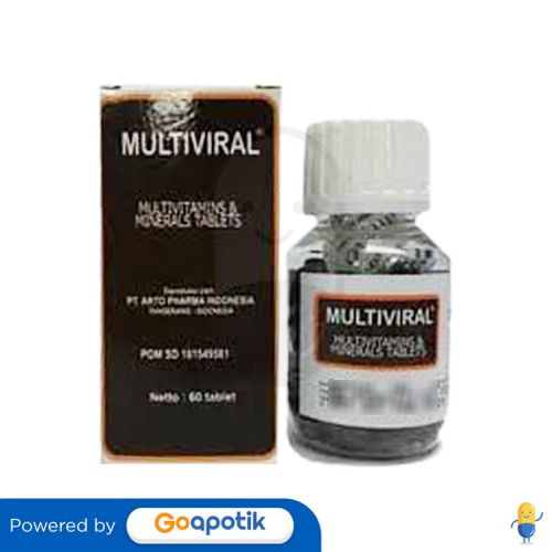 ARTO MULTIVIRAL BOTOL 60 TABLET