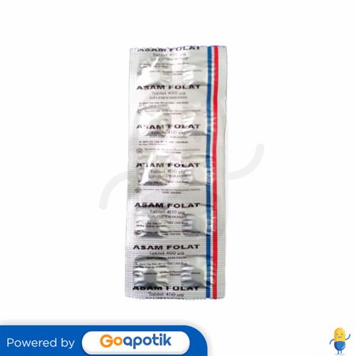 ASAM FOLAT NOVAPHARIN 400 MCG STRIP 10 TABLET