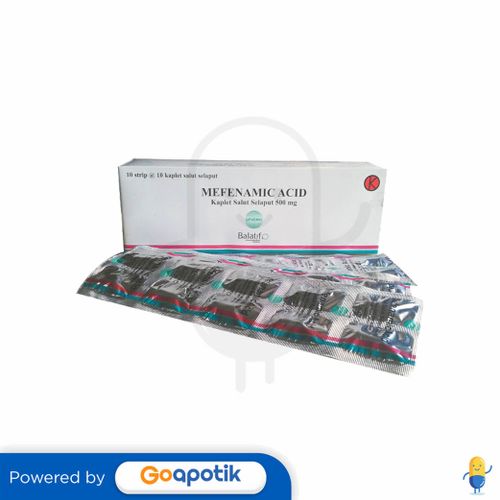 ASAM MEFENAMAT BALATIF 500 MG BOX 100 KAPLET