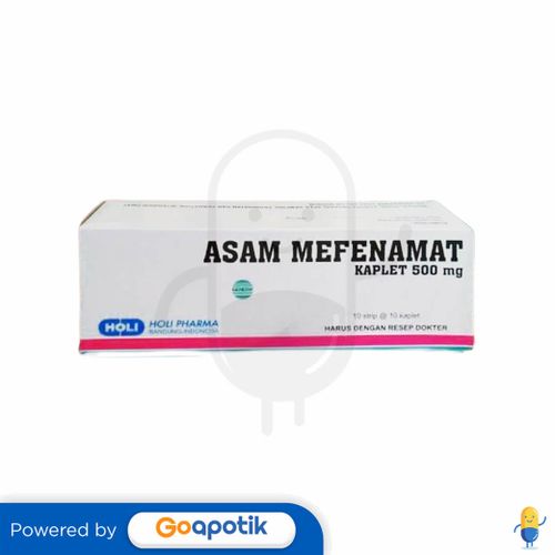 ASAM MEFENAMAT HOLI 500 MG BOX 100 KAPLET