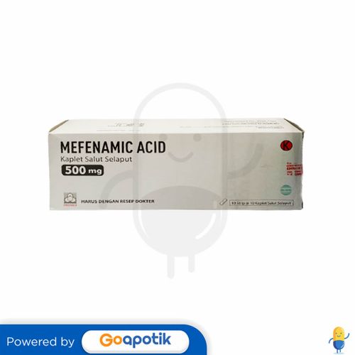 ASAM MEFENAMAT PROMED 500 MG BOX 100 KAPLET