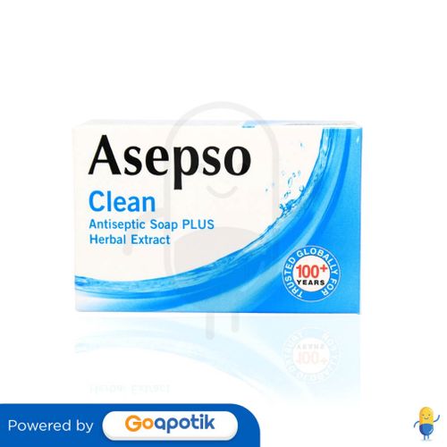 ASEPSO CLEAN SABUN BATANG BOX 80 GRAM