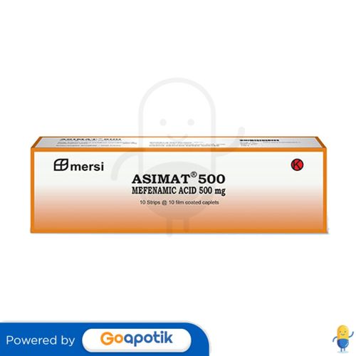 ASIMAT 500 MG BOX 100 KAPLET