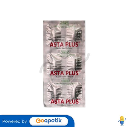 ASTA PLUS STRIP ISI 6 KAPLET