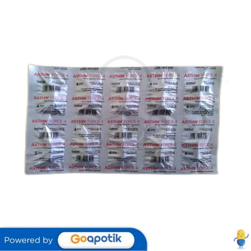 ASTHIN FORCE 4 MG STRIP 10 KAPSUL