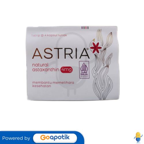 ASTRIA 4 MG STRIP 4 KAPSUL