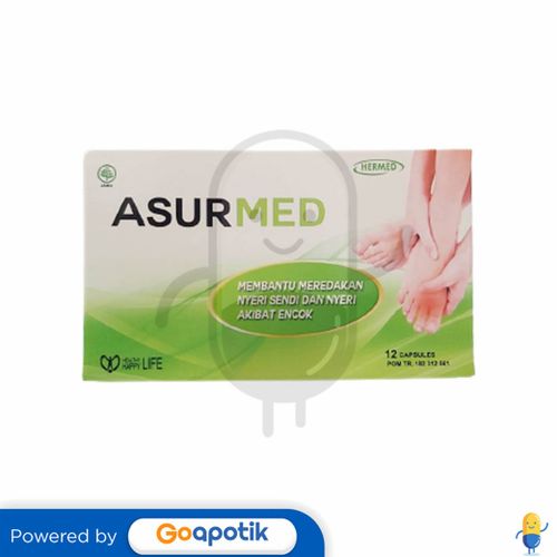 ASURMED BOX ISI 12 KAPSUL