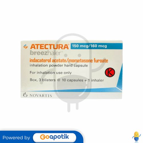 ATECTURA BREEZHALER 150/160 MCG BOX 30 KAPSUL + 1 INHALER