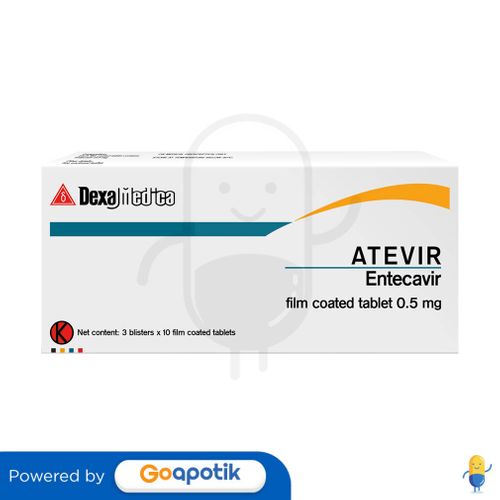 ATEVIR 0.5 MG BOX 30 TABLET