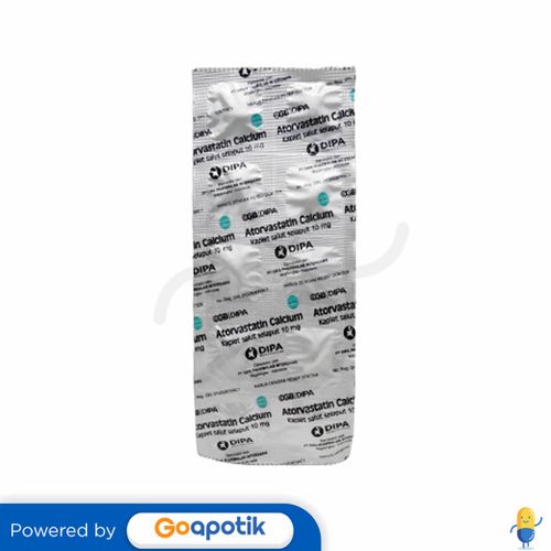 ATORVASTATIN CALCIUM DIPA 10 MG KAPLET