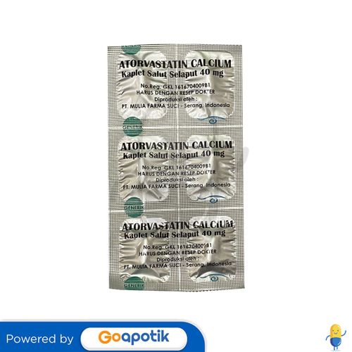 ATORVASTATIN CALCIUM TRIHYDRATE MULIA 40 MG KAPLET