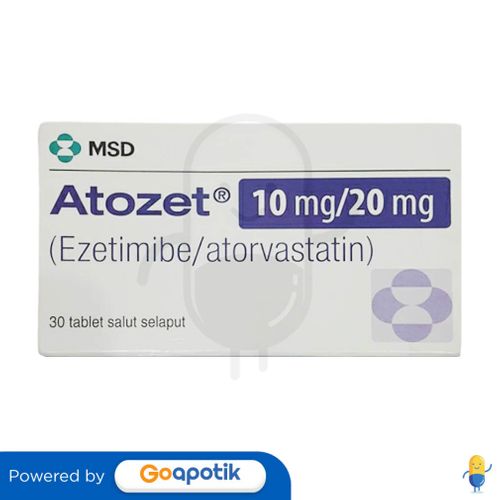 ATOZET 10/20 MG BOX 30 TABLET