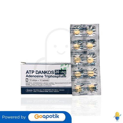 ATP DANKOS 20 MG BOX 100 TABLET