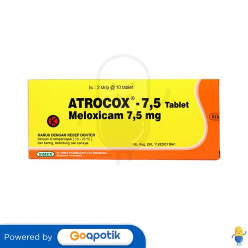 ATROCOX 7.5 MG BOX 20 TABLET