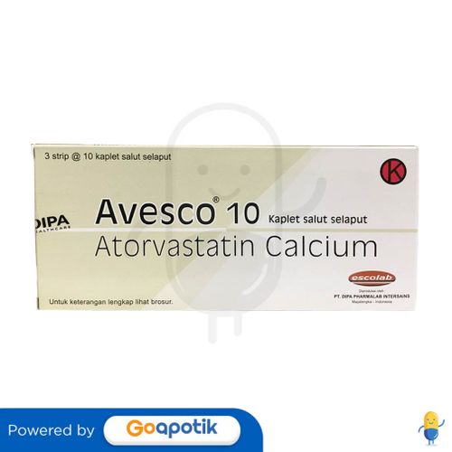 AVESCO 10 MG BOX 30 KAPLET