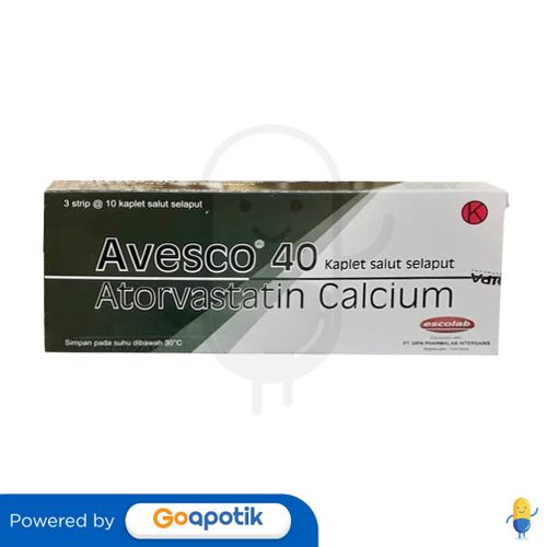 AVESCO 40 MG BOX 30 KAPLET