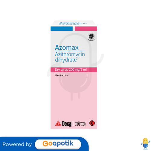 AZOMAX DRY SYRUP ISI 15 ML BOTOL