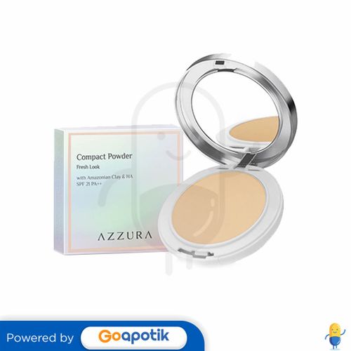 AZZURA FRESH LOOK COMPACT POWDER 03 IVORY 14 GRAM CASE