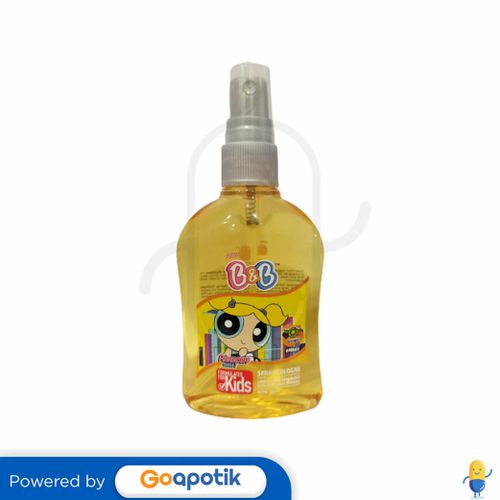 B&B KIDS SPRAY COLOGNE TUTTI FRUTTI 125 ML BOTOL Kegunaan, Efek