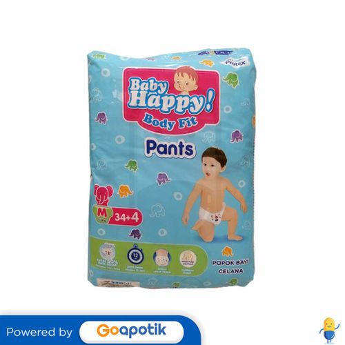 BABY HAPPY BODY FIT PANTS M 34 + 4